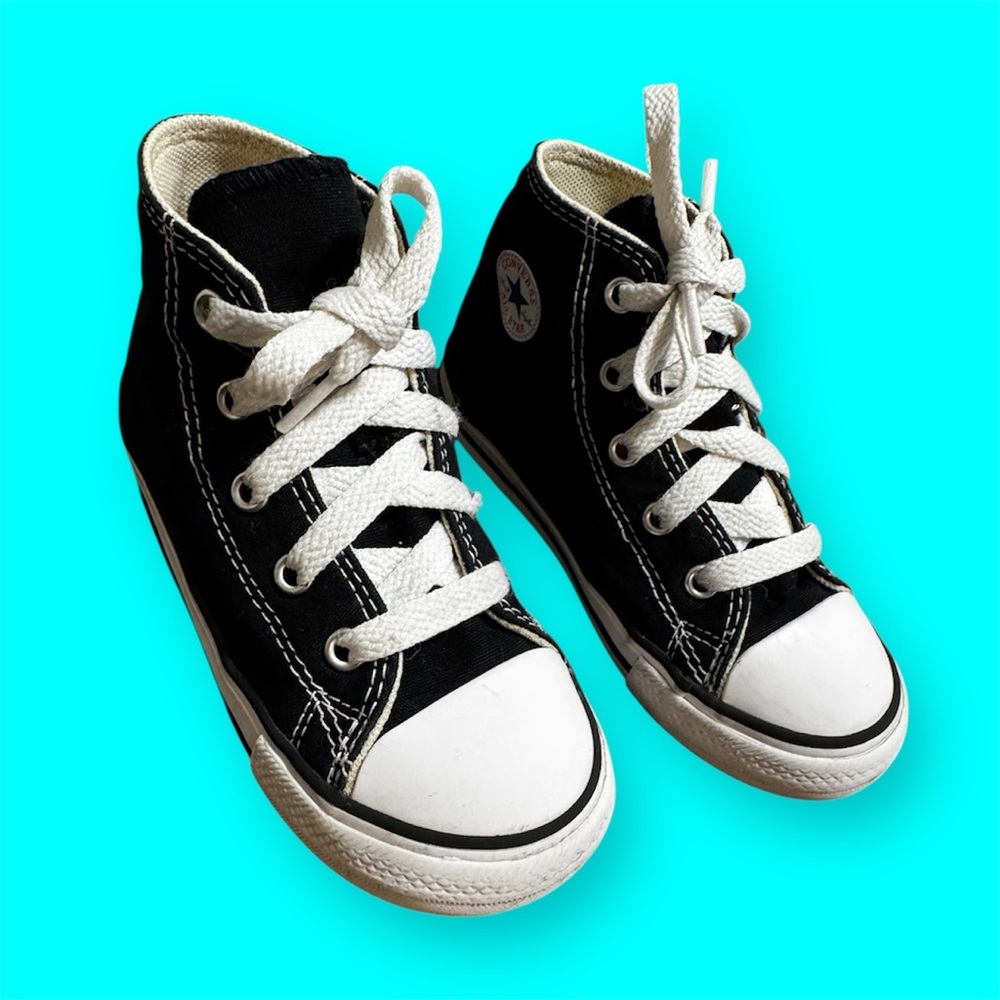 Converse Chuck Taylor All Star High-Top Black Sneaker - Infant size 9